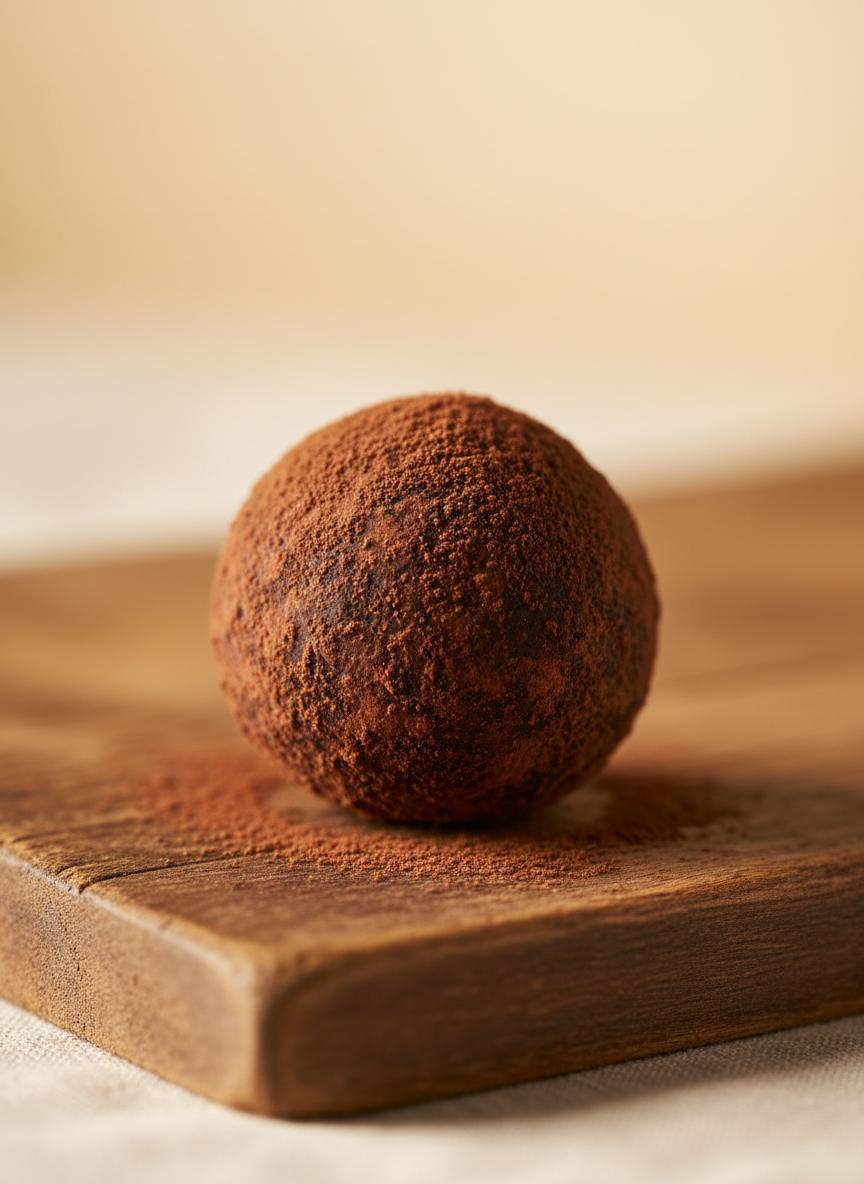 Trufa Clássica de Chocolate Amargo
